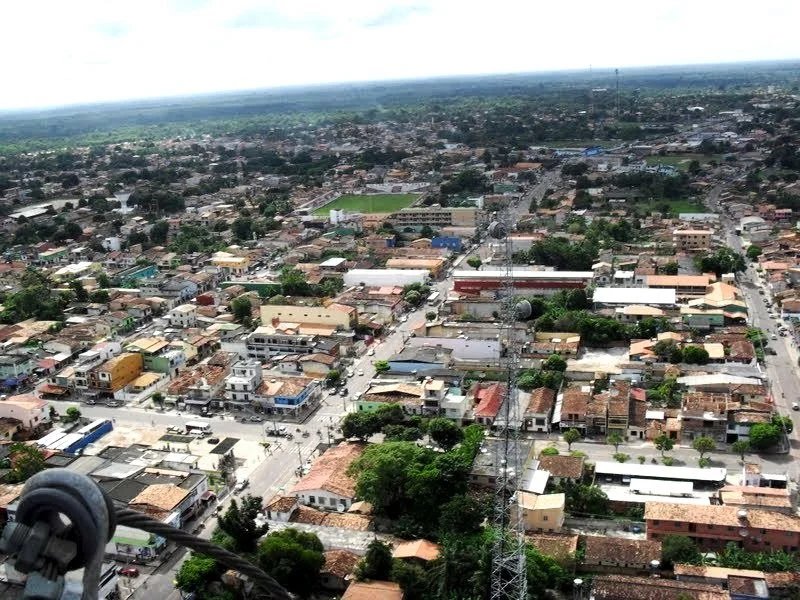 Imagem aérea de Abaetetuba
