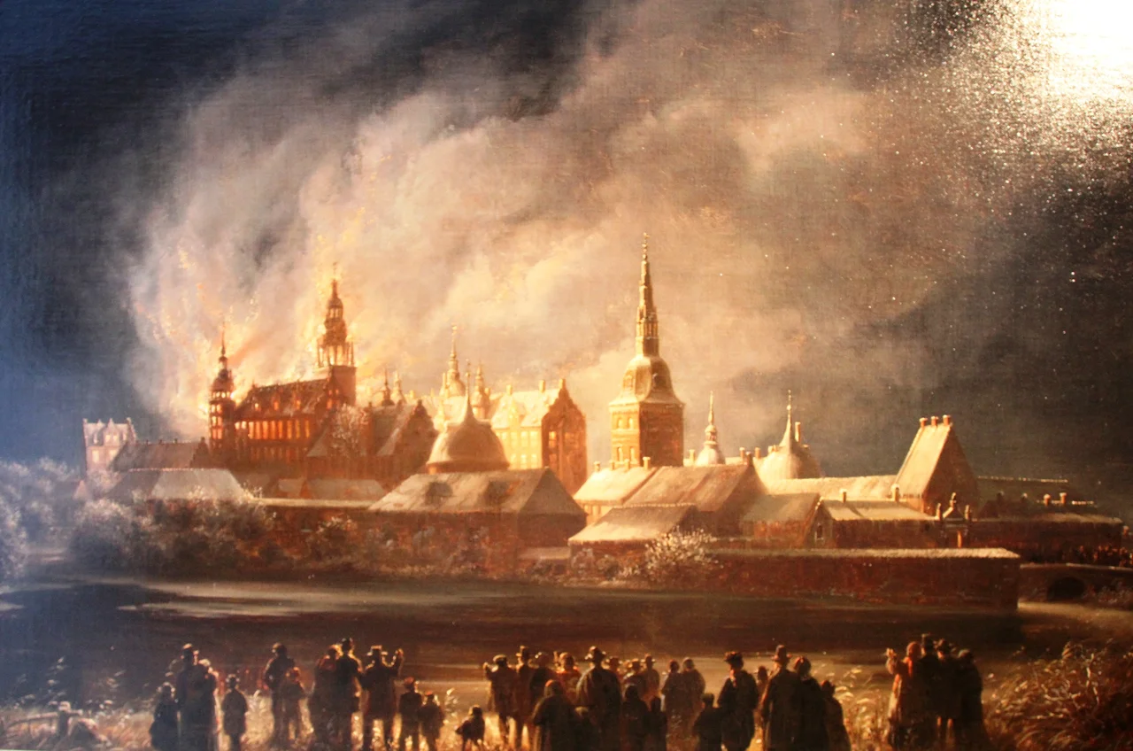 Photo of painting in the Frederiksborg Castle, Sjælland (Zealand), eastern Denmark